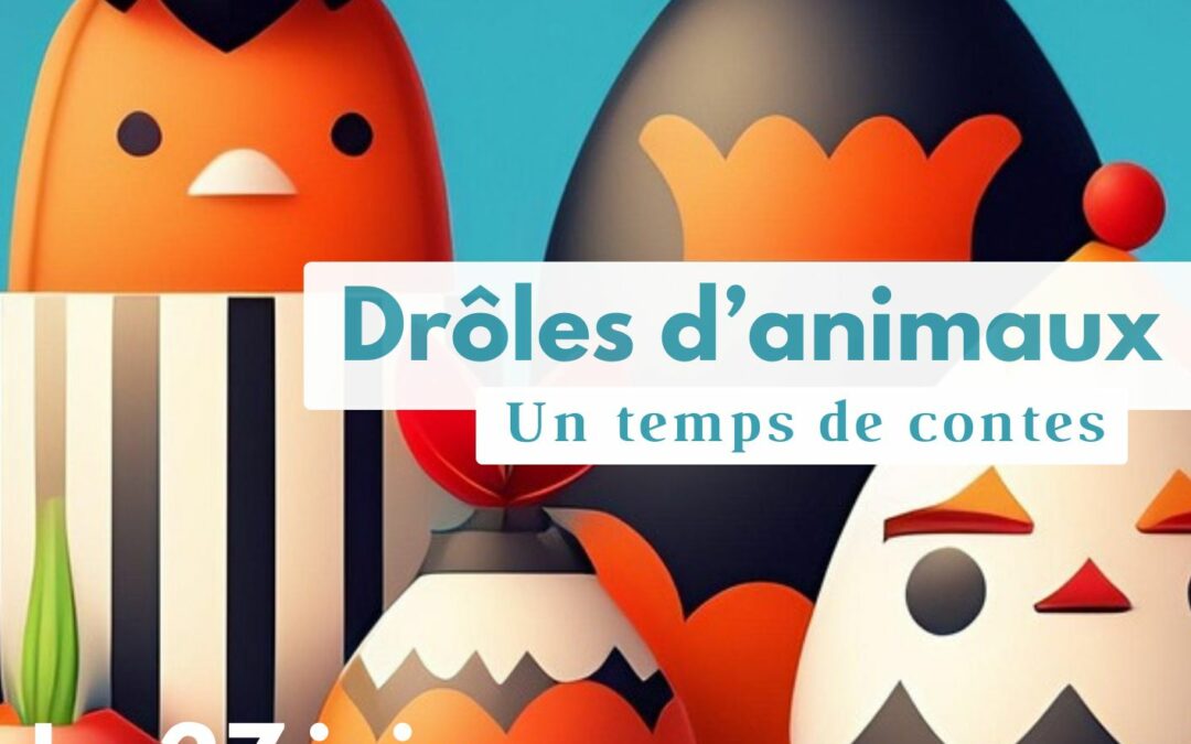 Drôles d&rsquo;animaux : des histoires à écouter
